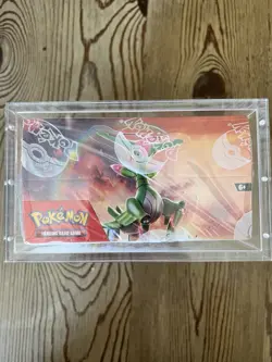 Pokemon Scarlet and Violet Temporal Forces Booster Box + Acrylic Case - Image 5