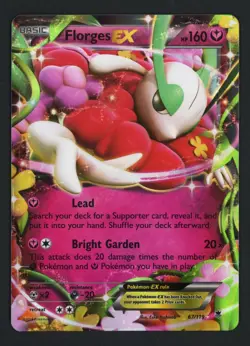 Florges EX 67/119 Phantom Forces Ultra Rare Pokemon TCG - Image 1