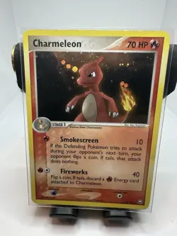 Pokemon Charmeleon 110/109 Team Rocket Returns Holo LP - Image 1