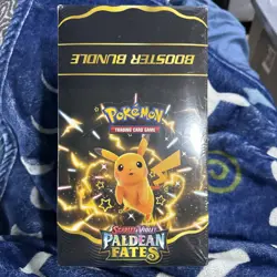 Pokemon TCG Scarlet & Violet Paldean Fates Booster Bundle Display Factory Sealed - Image 1