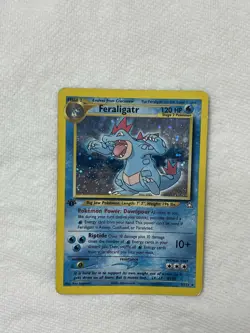 Feraligatr 5/111 1st Edition Holo Rare Neo Genesis Pokemon TCG - Image 1