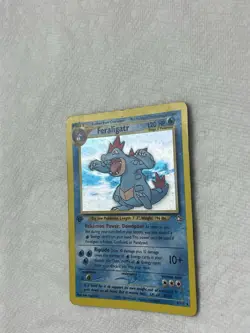 Feraligatr 5/111 1st Edition Holo Rare Neo Genesis Pokemon TCG - Image 2