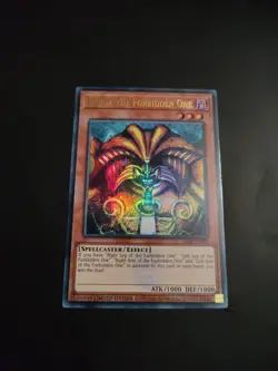Yugioh! Exodia the Forbidden One EMBLAZONED ULTRA 25LP-EN000 WORLD CHAMPIONSHIP - Image 1