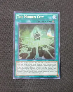 YGO The Hidden City Secret Rare 1st Ed LP The Dark Illusion TDIL-en065 - Image 1