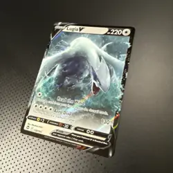 Pokemon Card Lugia V 138/195 Sword & Shield Silver Tempest NM - Image 4