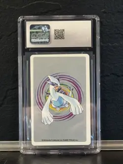 1999 Pokemon Japanese Chikorita Ace of Clubs Silver Poker Card #152 CGC 9.5 - Image 2