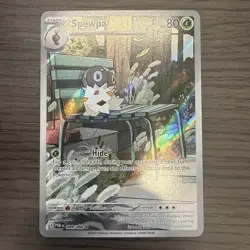 Spewpa 089/088 Perfect Order Me03 ILLUSTRATION RARE HOLO Pokemon NM - Image 1