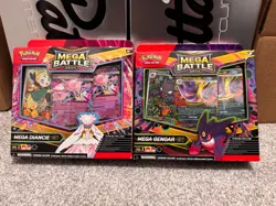 Brand New Pokemon TCG Mega Battle Deck Mega Gengar Ex + Mega Diancie Ex Set - Image 1
