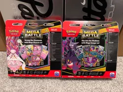 Brand New Pokemon TCG Mega Battle Deck Mega Gengar Ex + Mega Diancie Ex Set - Image 2