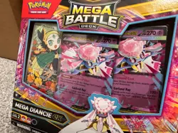 Brand New Pokemon TCG Mega Battle Deck Mega Gengar Ex + Mega Diancie Ex Set - Image 3