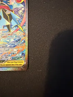 Pokemon TCG Mega Greninja EX 116/086 sir chaos rising potential 10 grading - Image 3