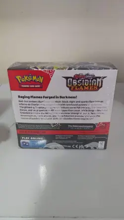 Pokemon TCG Scarlet & Violet Obsidian Flame Booster Box Sealed + plastic box 820650863745 - Image 2