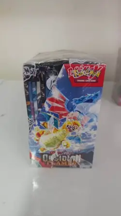Pokemon TCG Scarlet & Violet Obsidian Flame Booster Box Sealed + plastic box 820650863745 - Image 4