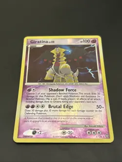 Pokemon TCG Giratina Holo Rare Legends Awakened 4/146 Basic HP100 - Image 1