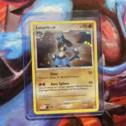 Pokemon TCG Lucario Diamond & Pearl #6/130 Holo Rare Nm/LP 🔥🔥🔥🔥🔥 - Image 2