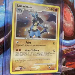 Pokemon TCG Lucario Diamond & Pearl #6/130 Holo Rare Nm/LP 🔥🔥🔥🔥🔥 - Image 3