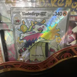 Pokemon Scarlet & Violet Paldean Fates Premium Collection Box Skeledirge ex Eng… - Image 2