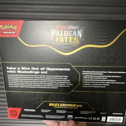 Pokemon Scarlet & Violet Paldean Fates Premium Collection Box Skeledirge ex Eng… - Image 3