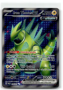 Iron Thorns ex 196/167 Ultra Rare Twilight Masquerade Pokemon NM b4 - Image 1