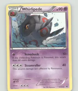 WHIRLIPEDE 39/98 UNCOMMON EMERGING POWERS POKEMON LIGHTLY PLAYED - Image 2