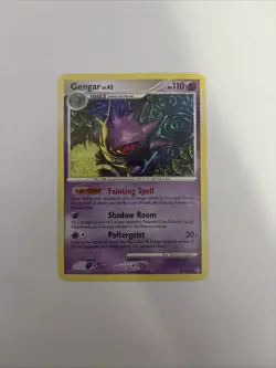 Pokemon TCG Gengar 18/100 English Non-Holo Rare Diamond & Pearl Stormfront - Image 1