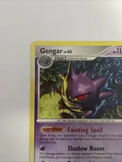 Pokemon TCG Gengar 18/100 English Non-Holo Rare Diamond & Pearl Stormfront - Image 5