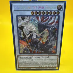 YUGIOH ECCLESIA AND THE DARK DRAGON BPRO-EN041 SECRET 1ST ED NM - Image 1