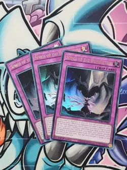 YUGIOH X3 RA05-EN081 Songs of the Dominators Ultra Rare PLAYSET 1ST EDITION - Image 1
