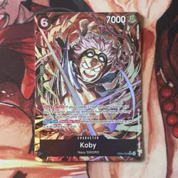 Koby EB04-044 SR Alt Art Adventure On Kamis Island ENGLISH One Piece CCG - Image 1