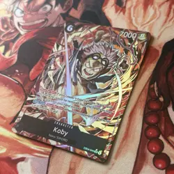 Koby EB04-044 SR Alt Art Adventure On Kamis Island ENGLISH One Piece CCG - Image 2