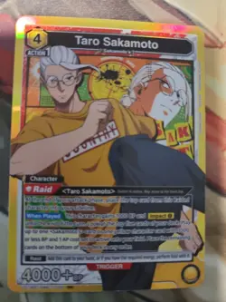 Taro Sakamoto - Union Arena - Sakamoto Days - Card #UE19BT/SMD-1-026 - SR - Image 1