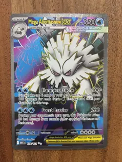 Pokemon TCG Mega Abomasnow EX 157/132 Mega Evolutions Ultra Rare NM Card - Image 1