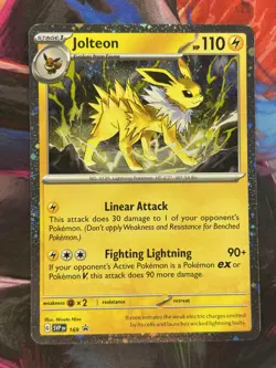 SV: Scarlet & Violet Promo Cards #169 Jolteon Cosmos Holo - Image 1