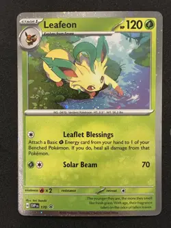 SV: Scarlet & Violet Promo Cards #170 Leafeon COSMOS HOLO - Image 1