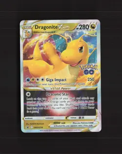Dragonite VSTAR SWSH236 Sword & Shield Black Star Promo Holo Pokemon Card LP - Image 1