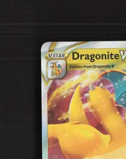 Dragonite VSTAR SWSH236 Sword & Shield Black Star Promo Holo Pokemon Card LP - Image 3