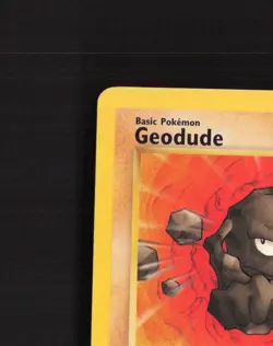 Geodude 47/62 Fossil First Edition Common Pokemon Card NM - Image 3