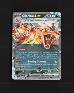 Charizard ex 125/197 Obsidian Flames Ultra Rare Holo Pokemon Card NM - Image 1
