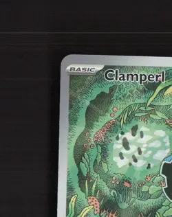 Clamperl 195/182 Destined Rivals Full Art Ultra Rare Holo Pokemon Card NM - Image 3