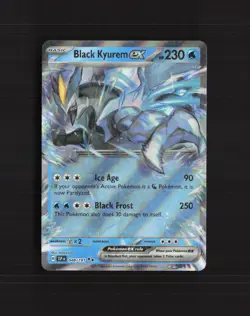 Black Kyurem ex 048/191 Surging Sparks Ultra Rare Holo Pokemon Card NM - Image 1