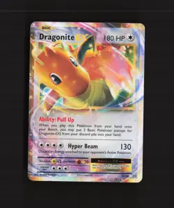 Dragonite EX 72/108 Evolutions Ultra Rare Holo Pokemon Card MP - Image 1