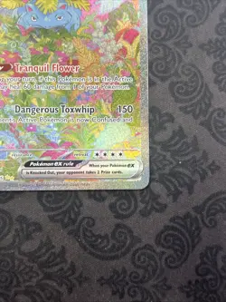 Pokemon TCG Venusaur EX Special Illustration Card 198/165 Scarlet & Violet 151 - Image 2