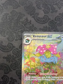 Pokemon TCG Venusaur EX Special Illustration Card 198/165 Scarlet & Violet 151 - Image 4