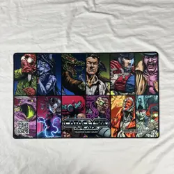 Cataclysm Arcade Rubber Playmat Mousepad 14x24 Trading Card Game ACD Expo NEW - Image 1