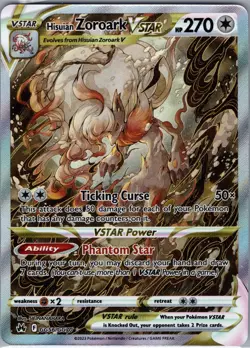 Hisuian Zoroark VSTAR GG56/GG70 - Crown Zenith - Pokemon Card - NM - Image 1