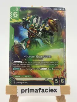 Gundam Card - Altron Gundam - GD03-018 LR - Image 1