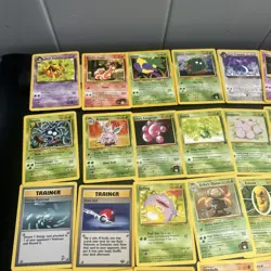 JOB LOT OF POKEMON CARDS bulk YEARS 1996 - 2000 - base set 80 cards - Image 2