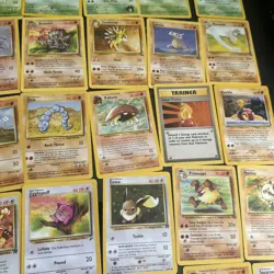 JOB LOT OF POKEMON CARDS bulk YEARS 1996 - 2000 - base set 80 cards - Image 5
