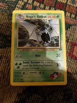 1x Koga's Golbat - Gym Challenge Set Pokemon TCG Trading Card Game - Image 1