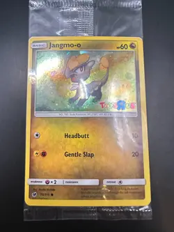 POKEMON JANGMO-O 75/111 - TOYS R US PROMO CARD - SEALED - Image 1